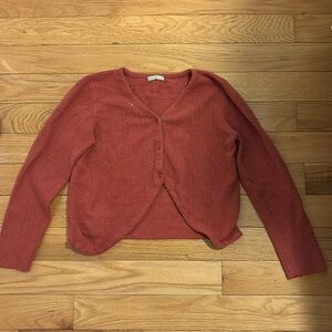 women’s thrifted cardigan sweater